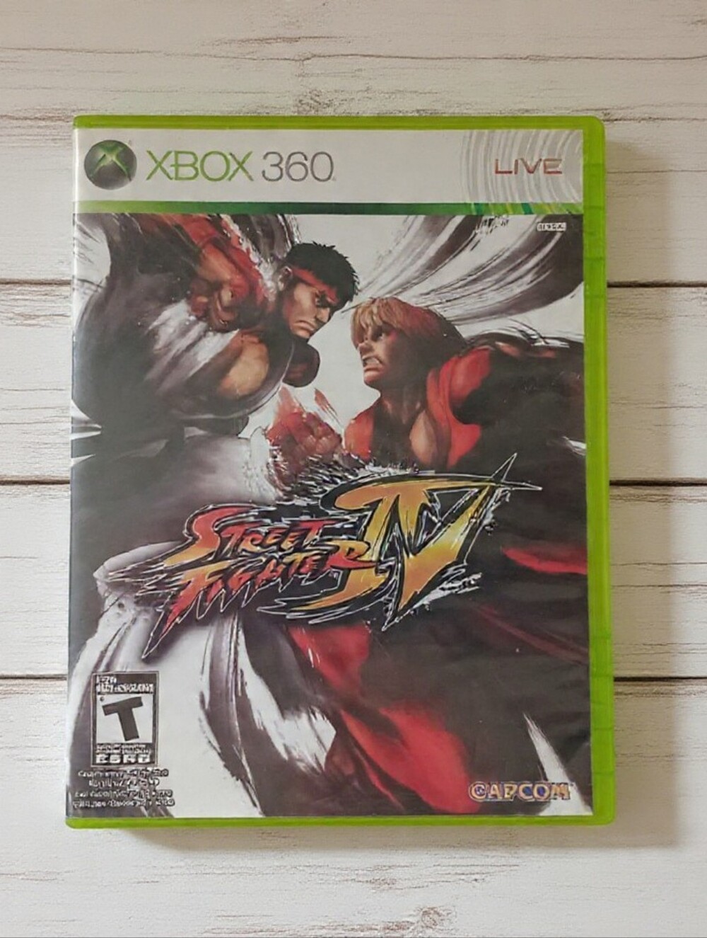 Street Fighter IV 4 Xbox 360 (2009) – Complete in Box CIB
